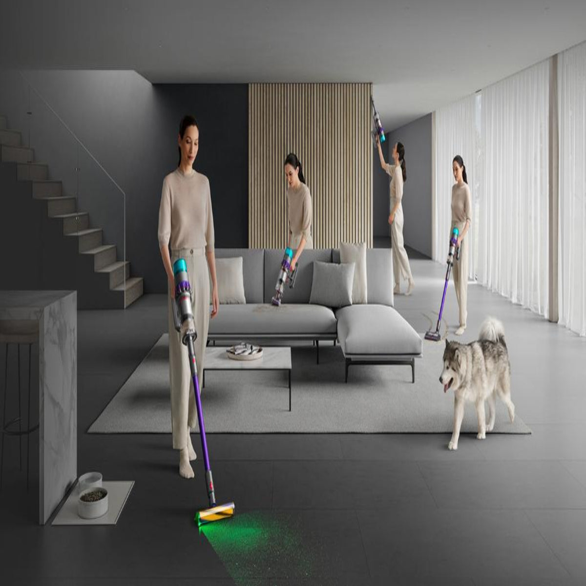 Dyson Gen5detect Absolute (Iron/Purple)