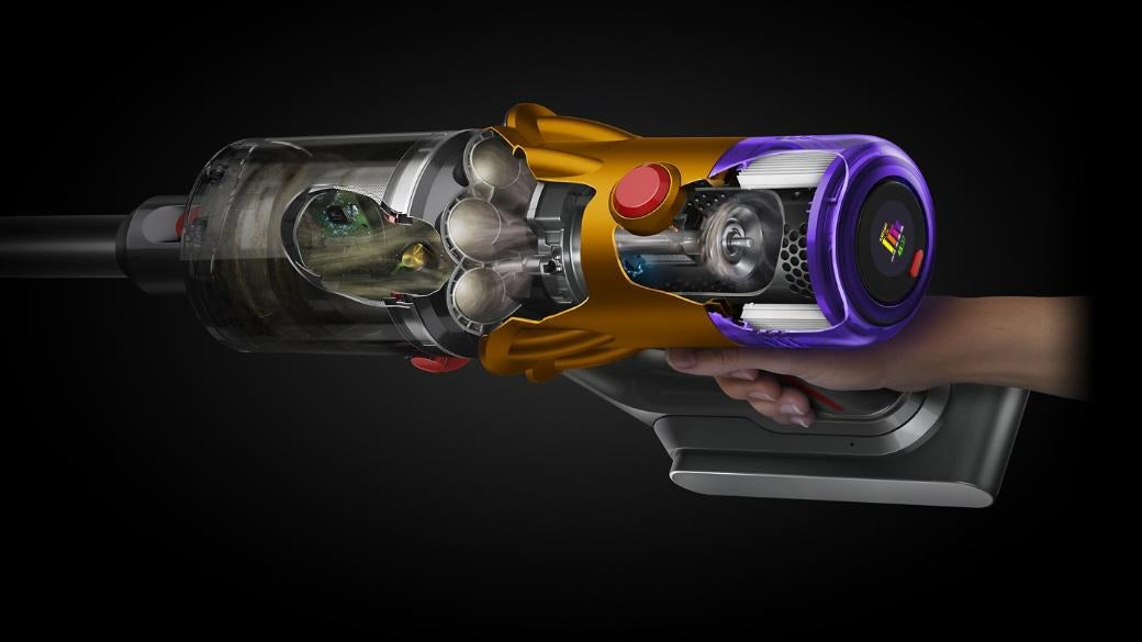 Dyson V12 Detect Slim Absolute (Yellow/Nickel) – UAE Version – image 3