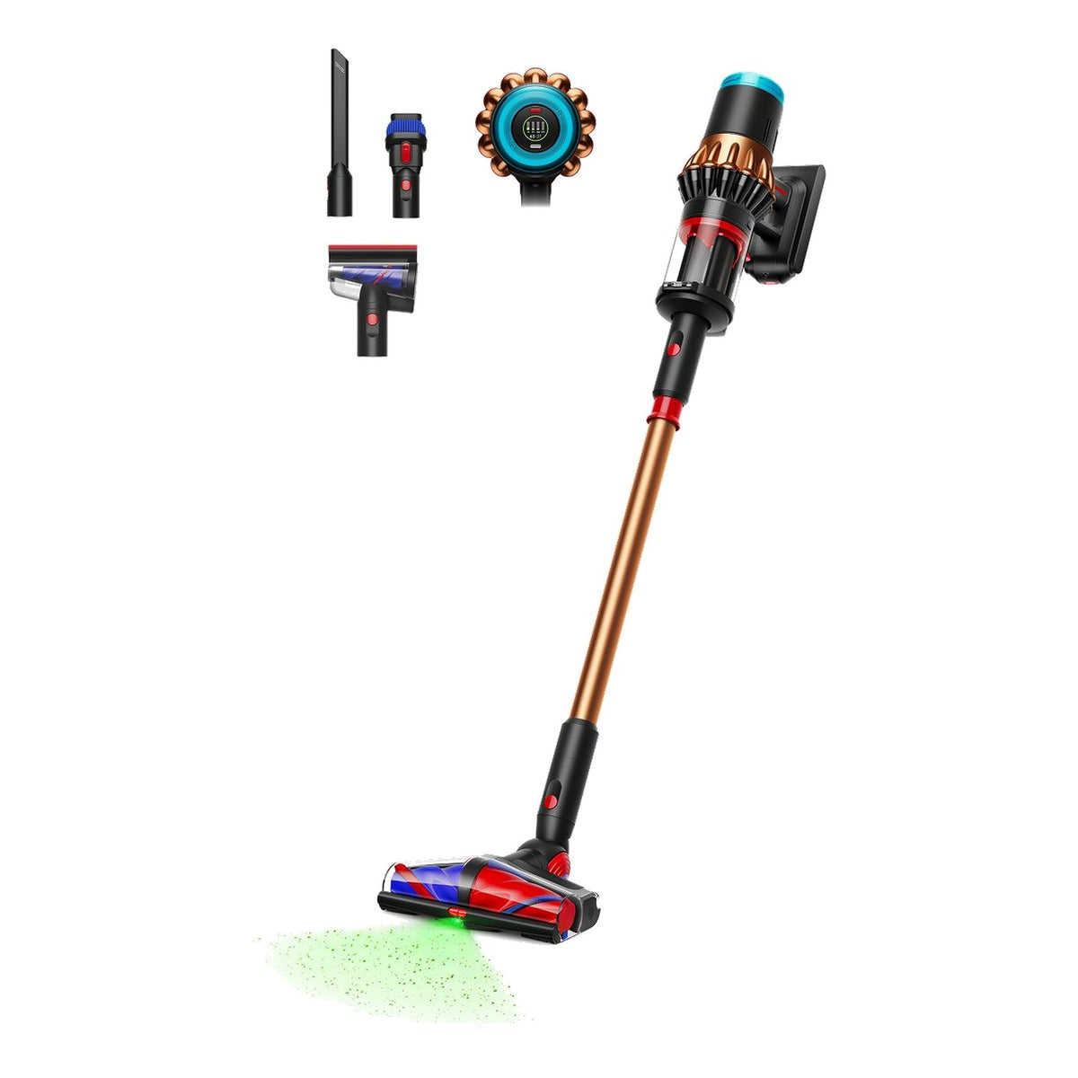 Dyson V16 Piston Animal Cordless Vacuum (Matte Black/Copper)