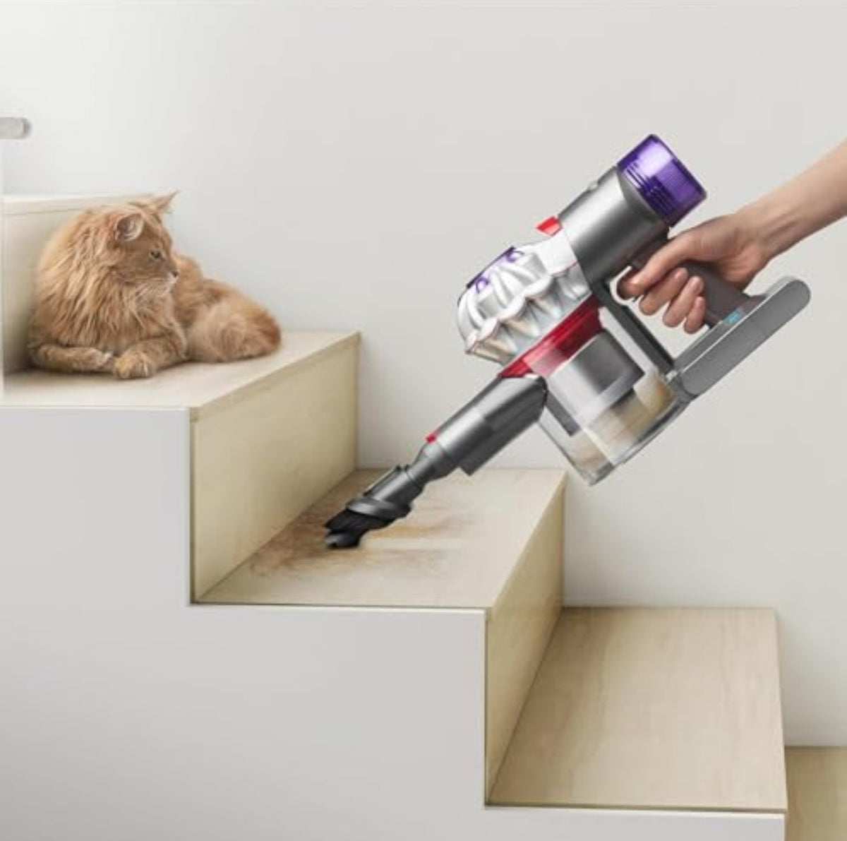 Dyson V8 Absolute Cordless Vacuum (Yellow/Nickel) – image 4